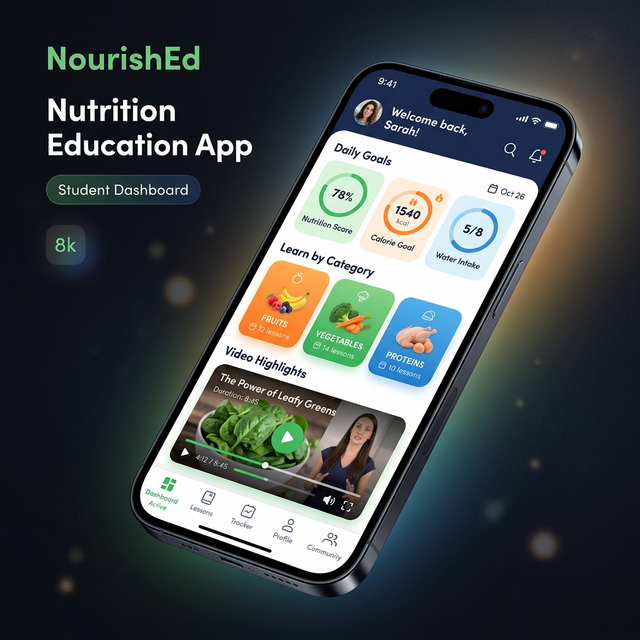 Student App Mockup